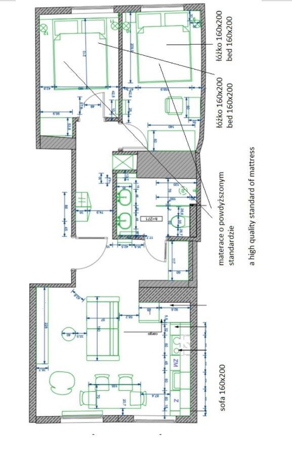 Family Luxury Nature Apartment, 1-6, 2 Sypialnie I Salon, 100M Bazylika Gdansk Ngoại thất bức ảnh